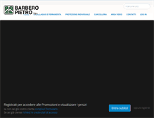 Tablet Screenshot of barberoferramenta.it